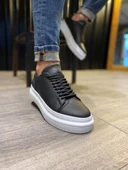 Günlük Ayakkabı Siyah (Beyaz Taban) thumbnail 8