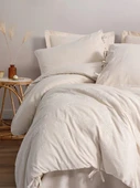 Cotton Keten Çift Kişilik Nev Takımı Esmira - 2