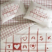 Glow Parlayan Çift Kişilik Nev Takımı Romenta Kırmızı thumbnail 4