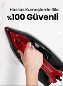Airjet 2400 Watt Seramik Tabanlı Geniş Su Tanklı 170 gr Etkili Şok Buharlı Ütü thumbnail 1