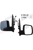 ünlü oto DIŞ DİKİZ AYNASI SAĞ FIORINO-BIPPER-NEMO 07 ELEKTRİKLİ ISITMALI SENSÖRLÜ ASTARLI KONVEKS 7 Fİ GNZRZ thumbnail 1