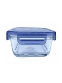 Paşabahçe 530223 Snow Box Saklama Kabı Mavi Kapaklı 13 cm 760 cc - 3