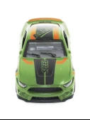 Die Cast Çek Bırak Metal Yeşil Yarış Arabası - 2