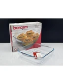 Paşabahçe 59034 Kare Borcam Fırın Tepsisi 1950 cc 25 cm - 1
