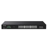 TENDA 24port TEG2226F GIGABIT 2X SFP Cloud Yönetilebilir Switch thumbnail 1