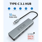 INCA ITPT-4T 4port TYPEC Çoklayıcı Hub - 4