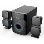 Mikado MD-360BT 2+1 38W BT/AUX/USB/FM/LED Ekran Multimedia Speaker thumbnail 3