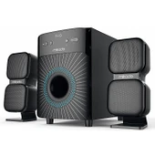 Mikado MD-360BT 2+1 38W BT/AUX/USB/FM/LED Ekran Multimedia Speaker thumbnail 1