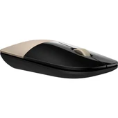 HP Z3700 X7Q43AA Kablosuz Mouse - Black/Gold thumbnail 2
