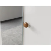 EVİMŞAH GARDIROP 4 KAPILI OSLO AYNALI DOLAP - 3