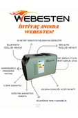 WEBESTEN Taşınabilir Klima 220v 5100btu Portatif Klima (BLUETOOTH’LU) - 4