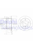 Universal FREN DISKI ARKA MERCEDES W463 B901 B904 . VW LT 28-35-46 - 1