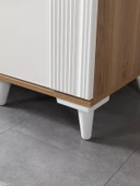 EVİMŞAH GARDIROP COUNTRY 4 KAPAKLI İNCİ AYNALI MEMBRAN DOLAP - 6