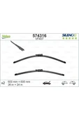 VALEO X Silecek Sılencıo 65 60 X2 Flatblade-muz Tipi Vm407 Mercedes Vaneo 02-05 119388 Bıyıklı - 1