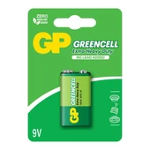 GP Greencell Extra Heavy Duty 9 Volt Tekli Pil (GP1604G/6F22/1222/9V) - 1