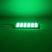 Powermaster 12 Volt 6 Watt Yeşil 18 Ledli 2'Li Paket Yanıp Sönen Modül Led thumbnail 2