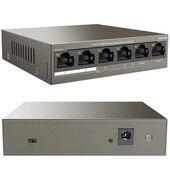 Tenda TEF1106P 2 X Uplink + 4 Port Poe Ethernet Switch 63 Watt - 1