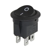 Powermaster Yuvarlak 4 Pinli Işıksız On-Off Anahtar IC-133-4 - 1