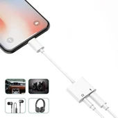 Powermaster IP 7-8-Plus-X Serisi Lightning Kulaklık-Şarj Çevirici Adaptör - 3