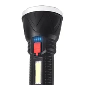 Powermaster CL-W09 9+1 Ledli + Flaşörlü Deprem Ve Afet İçin Şarjlı El Feneri thumbnail 2