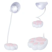 Powermaster JF-1623 20 LED'li 2.5 Watt Şarjlı Esnek Masa Lambası (OM-114) - Dokunmatik Ve USB Şarjlı - 1