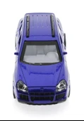 Çek Bırak Porsche Benzeri Lacivert Metal Araba - 4