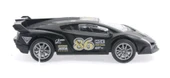 Die Cast Çek Bırak Metal Siyah Yarış Arabası 86 - 3