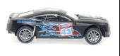 Die Cast Çek Bırak Metal Siyah Yarış Arabası 43 - 2