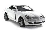 Çek Bırak Mercedes Benzeri Beyaz Metal Araba - 1