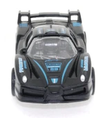 Die Cast Çek Bırak Metal Siyah Yarış Arabası 88 - 2
