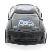 Die Cast Çek Bırak Metal Siyah Yarış Arabası 43 - 6