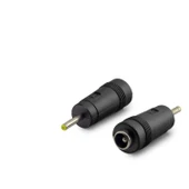 Notebook Adaptör Ucu Çevirici 5.5*2.5 (M) To 2.3*0.7 (F) 10Lu Paket Siyah HDX1338 - 1