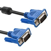 Powermaster VGA155 5 Metre VGA Kablosu - 15 Pin 3+6 Erkek-Erkek LCD/Projeksiyon Bağlantısı - 1