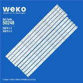 Wkset-5248 35878X5 35879X5 Xz49d12l-Zc21f-01/Xz49d12r-Zc21f-01 10 Adet Led Bar thumbnail 1