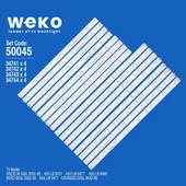 Wkset-5045 34741X4 34742X4 34743X4 34744X4 Arcelik_55_Apollon_8X8+8X7_2121C 16 Adet Led Bar thumbnail 1