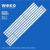 Wkset-5221 35742X4 35743X4 Lg Innotek Dırect 16Y 49Inch Fhd 8 Adet Led Bar thumbnail 1