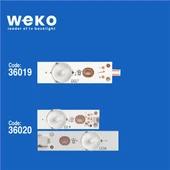Wkset-5363 36019X7 36020X7 Gj-2K16-550-D714-V4 14 Adet Led Bar ( Tvnizin içindeki led barla aynısı olduğunu görmeden almayınız. Led bar ürünlerinde paket açıldığında iade kabul edilmemektedir. ) thumbnail 3