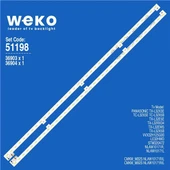 Wkset-6198 36903X1 36904X1 Cmkm-Mb2s  Nlaw10171l/R  2 Adet Led Bar (36Led) - 1