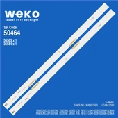 Wkset-5464 36583X1 36584X1 Samsung_2014Svs48_7032Snb_U8500 2 Adet Led Bar Çift Soket - 1