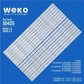 Wkset-5425 36445X8 36446X8 Tb5509m V0_00 16 Adet Led Bar ( Tvnizin içindeki led barla aynısı olduğunu görmeden almayınız. Led bar ürünlerinde paket açıldığında iade kabul edilmemektedir. ) thumbnail 1