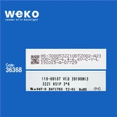 Wkset-5824 36368X2 119-00107 V1.0 20190813 32Z1 6S1P 2*6 2 Adet Led Bar (6V6led57,4Cm) thumbnail 2