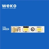 Wkset-5808 34924X4 42T09-05B - T420hw07 V0 4 Adet Led Bar (52Led) ( Tvnizin içindeki led barla aynısı olduğunu görmeden almayınız. Led bar ürünlerinde paket açıldığında iade kabul edilmemektedir. ) thumbnail 3
