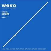 Wkset-5699 34892X1 Samsung 2013Sls40 7030Nnb Cha 2D Mb7 54 Rev1.0 1 Adet Led Bar (54Led) thumbnail 1