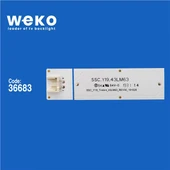 Wkset-5765 36683X3 Ssc_Y19_Trıdent_43Lm63_Rev00_181029 Ssc_Y19_43Lm63 3 Adet Led Bar - 2