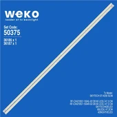 Wkset-5375 36186X1 36187X1 Rf-Cx421b57-1504 2 Adet Led Bar (60Led) ( Tvnizin içindeki led barla aynısı olduğunu görmeden almayınız. Led bar ürünlerinde paket açıldığında iade kabul edilmemektedir. ) thumbnail 1