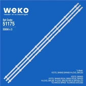 Wkset-6175 35936X3 Jl.D38581330-078As-C_V01 3 Adet Led Bar ( Tvnizin içindeki led barla aynısı olduğunu görmeden almayınız. Led bar ürünlerinde paket açıldığında iade kabul edilmemektedir. ) thumbnail 1