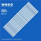 Wkset-5873 36322X12 Ds55m78-Ds02-V01 Dsbj-Wg 12 Adet Led Bar ( Tvnizin içindeki led barla aynısı olduğunu görmeden almayınız. Led bar ürünlerinde paket açıldığında iade kabul edilmemektedir. ) thumbnail 1
