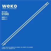 Wkset-6045 36852X1 36853X1 Lb55038 V0_00 / Lb55038 V1_00 2 Adet Led Bar (63Led) thumbnail 1