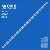 Wkset-6531 37024X2 V0T8-650Sm0-R0 Bn96-50380A  2 Adet Led Bar (54Led) - 1
