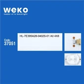 Wkset-6314 37051X4 Hl-7E395A28-0402S-01 A0 4*8 4 Adet Led Bar ( Tvnizin içindeki led barla aynısı olduğunu görmeden almayınız. Led bar ürünlerinde paket açıldığında iade kabul edilmemektedir. ) thumbnail 2